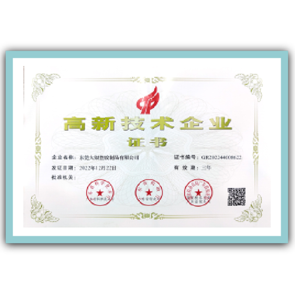 大银-高新技术企业