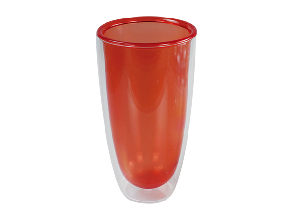 弧形红色高杯开模注塑厂