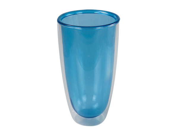 弧形天蓝色高杯注塑模具定制公司